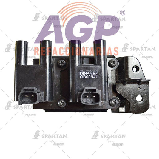BOBINA ESTADOSOLIDO (ALTA ENERGIA) CHRYSLER VERNA 1.5 - REFACCIONARIAS AGP