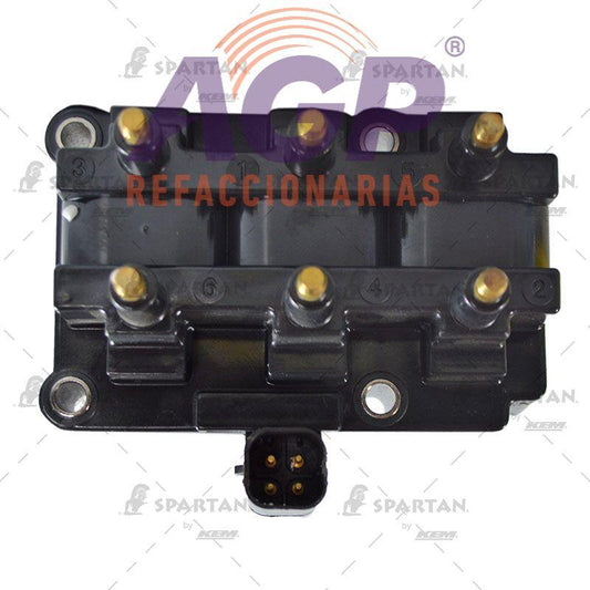 BOBINA ESTADOSOLIDO (ALTA ENERGIA) CHRYSLER 6 CIL. CARAVAN 3.3