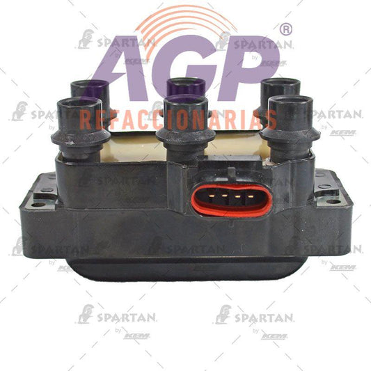BOBINA ESTADOSOLIDO (ALTA ENERGIA) FORD 6 CIL. AEROSTAR 3.0 LTS. 91-54 - 98
