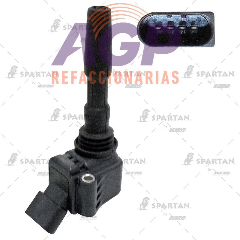BOBINA ESTADOSOLIDO (ALTA ENERGIA)SEAT LEONTSI 1.4 LTS. 4 CIL. 14-16 / VW GOLFTSI