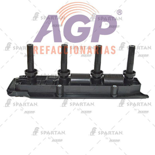 BOBINA ESTADOSOLIDO (ALTA ENERGIA) G.M. CHEVROLET ASTRA 2.2 LTS. 4 CIL. (00-03) CAVALIER 2.2 LTS. 4 CIL. (02-05)