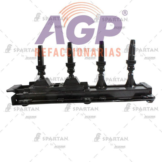 BOBINA ESTADOSOLIDO (ALTA ENERGIA)PEUGEOT 306 1.8 LTS. 4 CIL. (97-02)