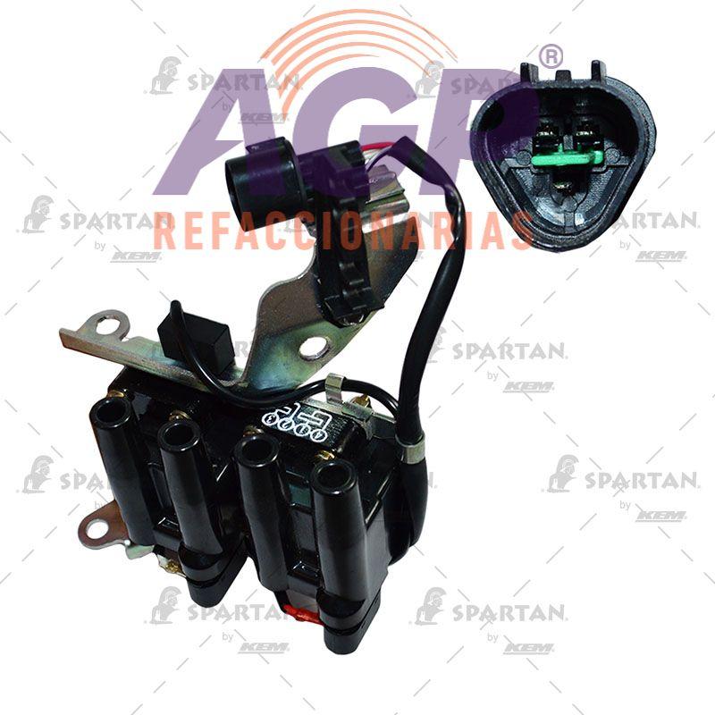BOBINA ESTADOSOLIDO (ALTA ENERGIA) EAGLE 2000 GTX IMP. 2.0 LTS 4 CIL 92-93 /TALON IMP. 2.0 LTS 4 CIL 91-94 /MITSUBISHI ECLIPSE IMP. 2.0 LTS 4 CIL 90-94 / GALANT IMP. 2.0 LTS 4 CIL 90-93 /MIRAGE