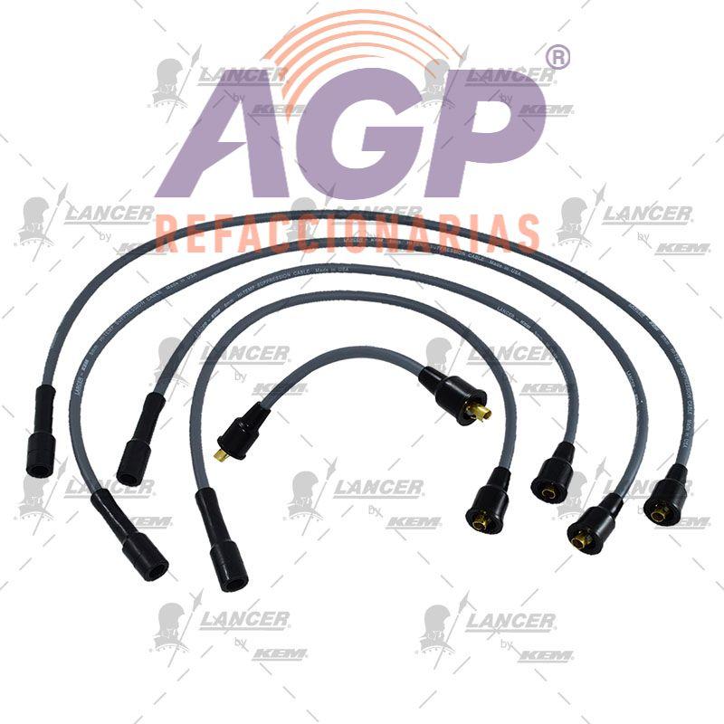 CABLES PARA BUJIAS  VW 4 CIL. SEDAN 1200