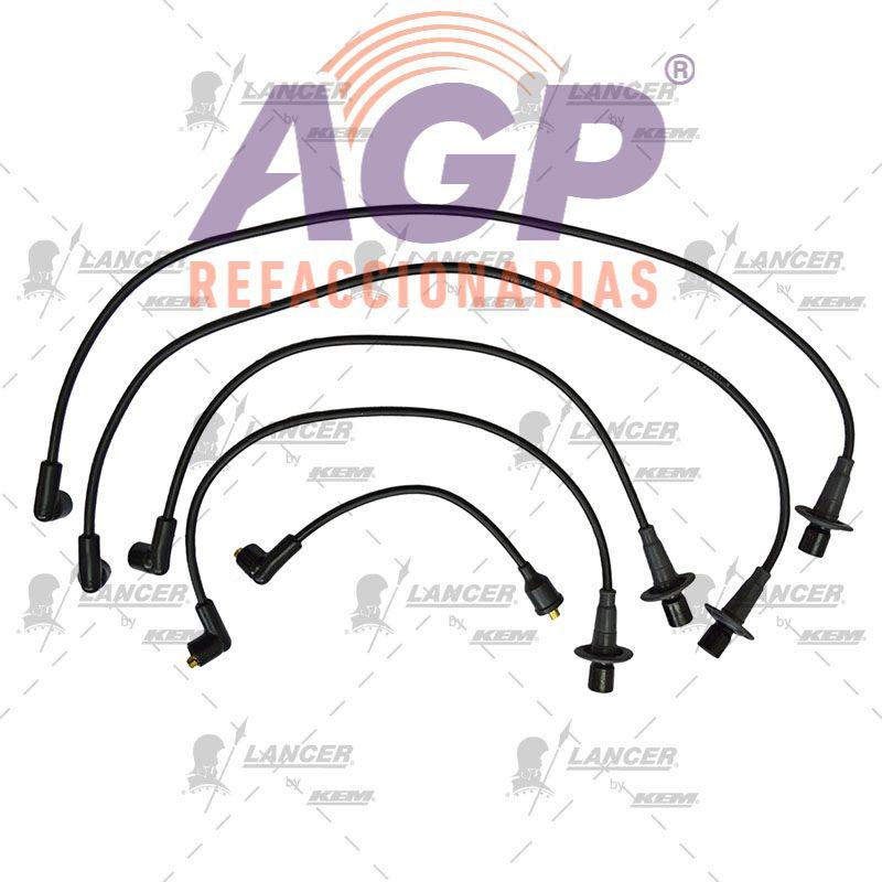 CABLES PARA BUJIAS  VW 4 CIL. 1200