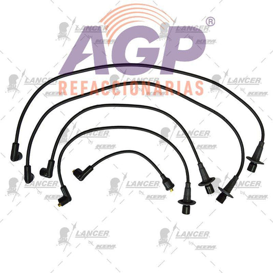 CABLES PARA BUJIAS  VW 4 CIL. 1200
