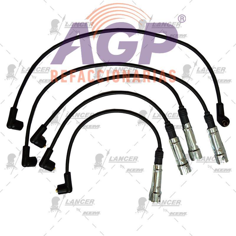 CABLES PARA BUJIAS  VW 4 CIL. 1600