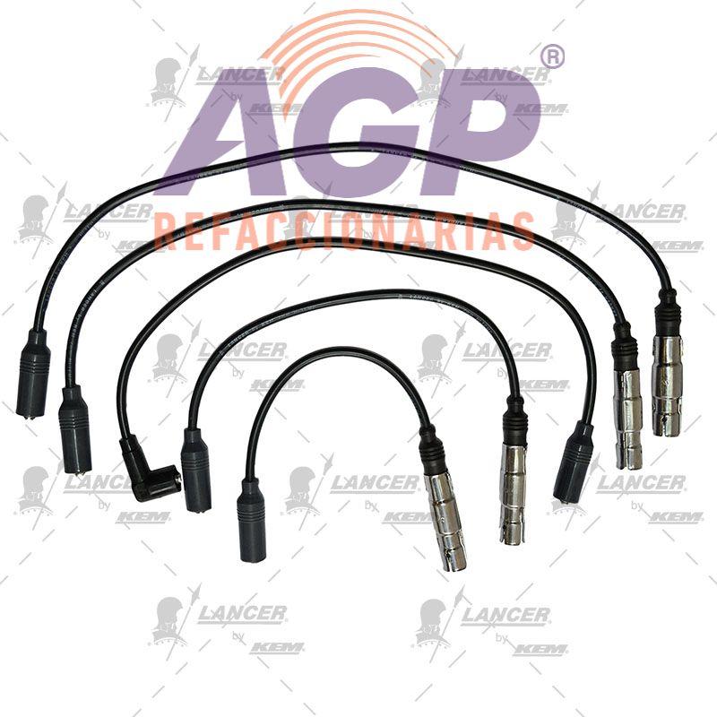 CABLES PARA BUJIAS  VW 4 CIL. 2.0 LTS. GOLF