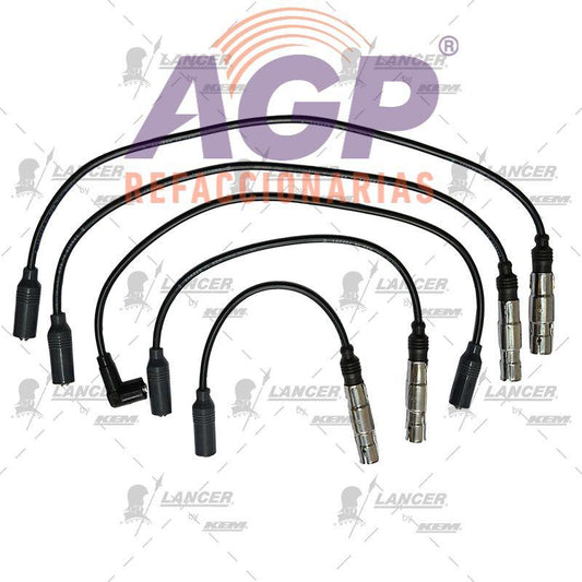 CABLES PARA BUJIAS  VW 4 CIL. 2.0 LTS. GOLF