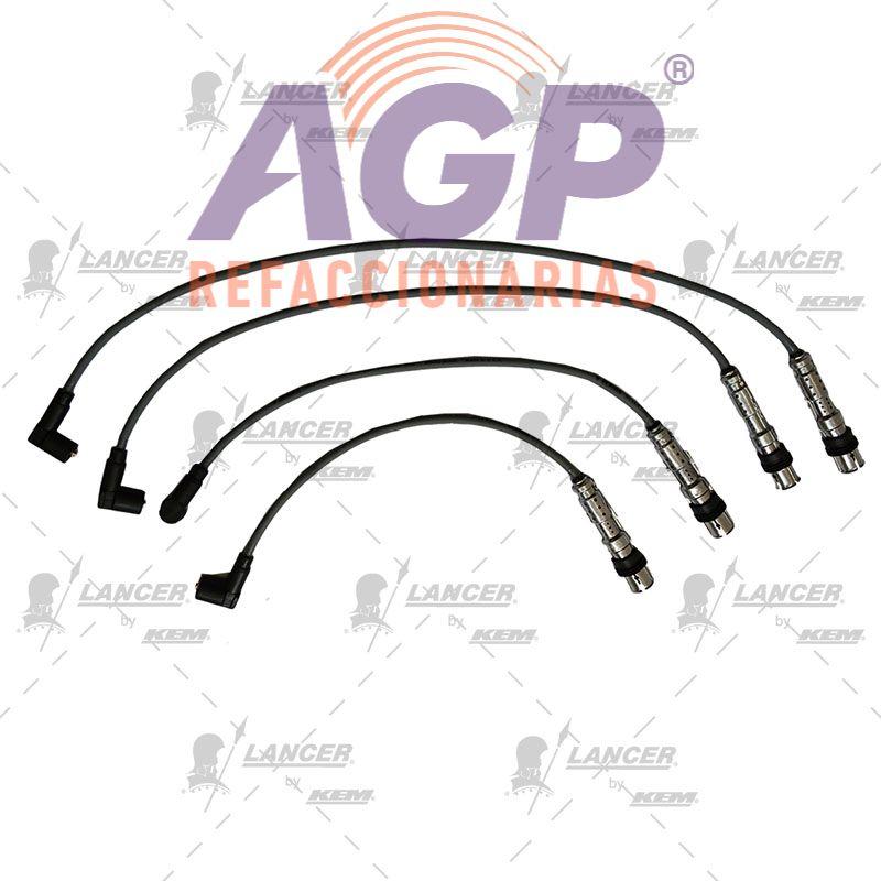 CABLES PARA BUJIAS  VW 4 CIL. 1.6