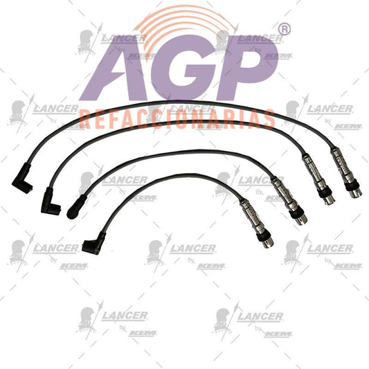 CABLES PARA BUJIAS  VW 4 CIL. 1.6