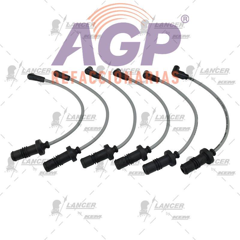 CABLES PARA BUJIAS  UNIVERSAL MOTORES CUMMINS 6 CIL.