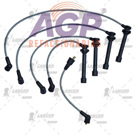 CABLES PARA BUJIAS  NISSAN 4 CIL. 2.4 LTS. ALTIMA 1994-1997