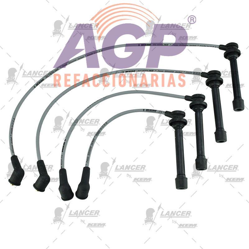 CABLES PARA BUJIAS  NISSAN 4 CIL. ALTIMA 2.4 LTS. (93-96)
