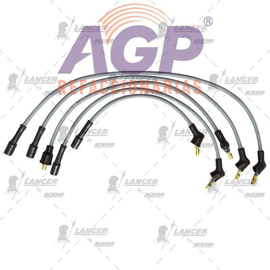 CABLES PARA BUJIAS  NISSAN 4 CIL. 1600 C.C. HIKARI TURBO