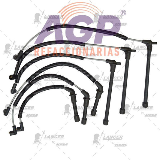 CABLES PARA BUJIAS  NISSAN 6 CIL. 3.0 LTS. FRONTIER 1998-2004