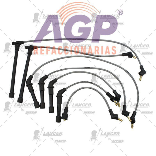 CABLES PARA BUJIAS  NISSAN D21 PICK UP IMP. 3.0 LTS. 6 CIL.  90-96