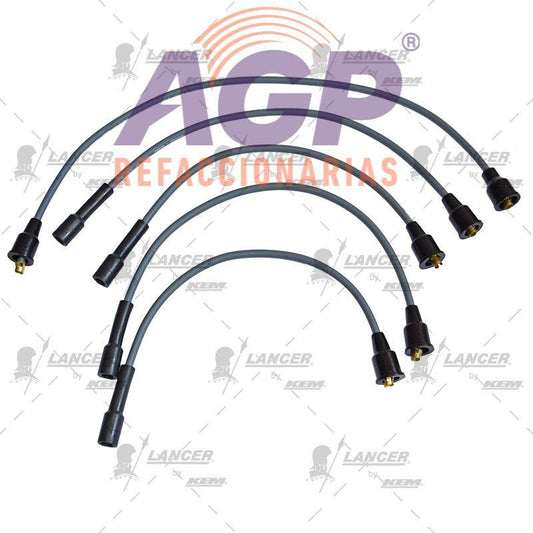 CABLES PARA BUJIAS  NISSAN 4 CIL. 1200