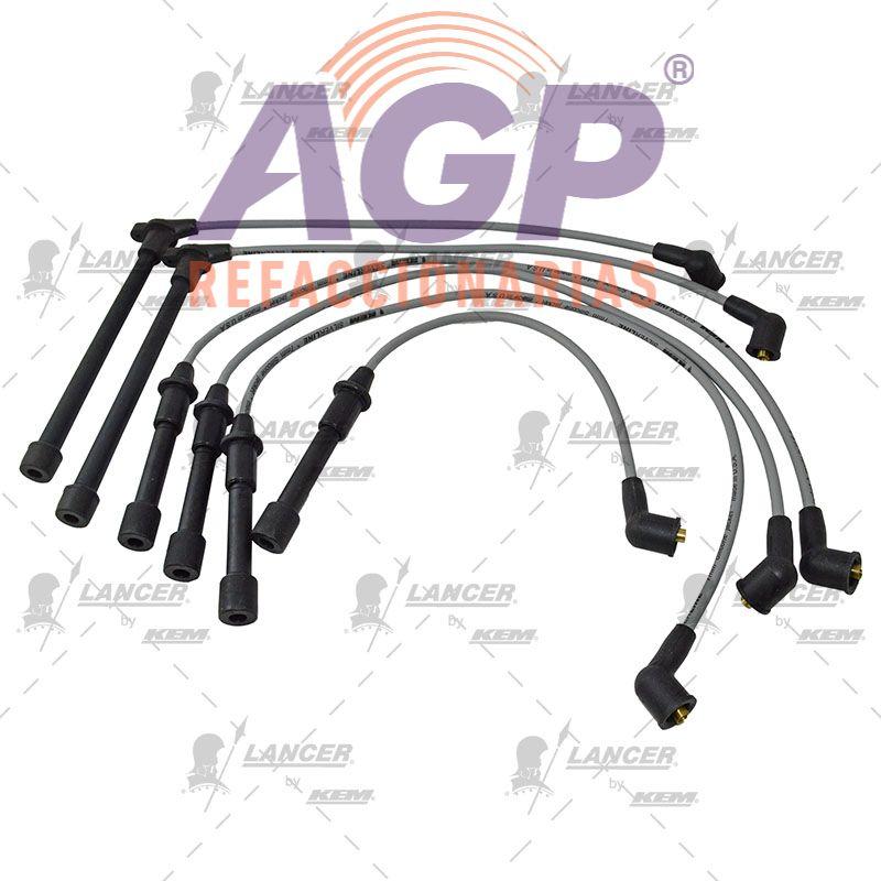 CABLES PARA BUJIAS  NISSAN QUEST 3.3 LTS.6 CIL. 99-02 / MERCURY VILLAGER IMP. 3.3 LTS. 6 CIL. 99-02