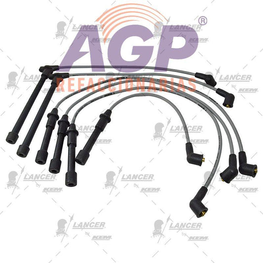 CABLES PARA BUJIAS  NISSAN QUEST 3.3 LTS.6 CIL. 99-02 / MERCURY VILLAGER IMP. 3.3 LTS. 6 CIL. 99-02