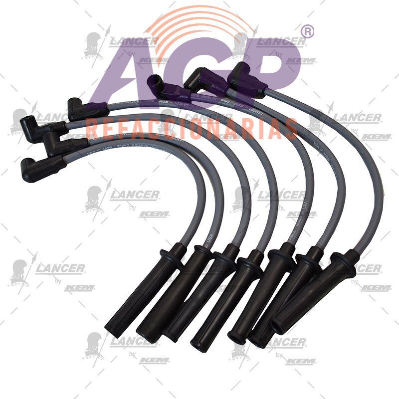 CABLES PARA BUJIAS  JEEP 6 CIL. JEEP CHEROKEE