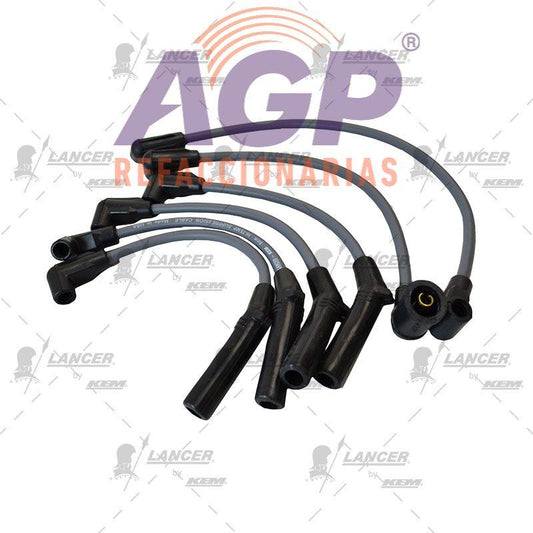 CABLES PARA BUJIAS  JEEP 4 CIL. JEEP