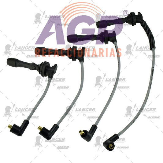 CABLES PARA BUJIAS  HYUNDAI GRAND I10 1.2 LTS. 4 CIL. 15-17.