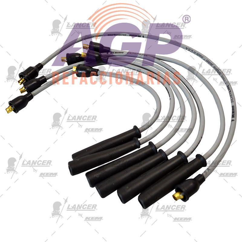 CABLES PARA BUJIAS  CHRYSLER 6 CIL. FIFTHAVENUE3.7L.(1983)