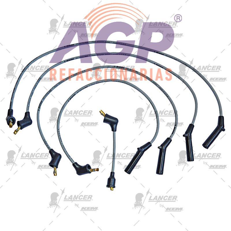 CABLES PARA BUJIAS  DODGE 4 CIL. 2.4 LTS. H100 PICK UP 2003-2005