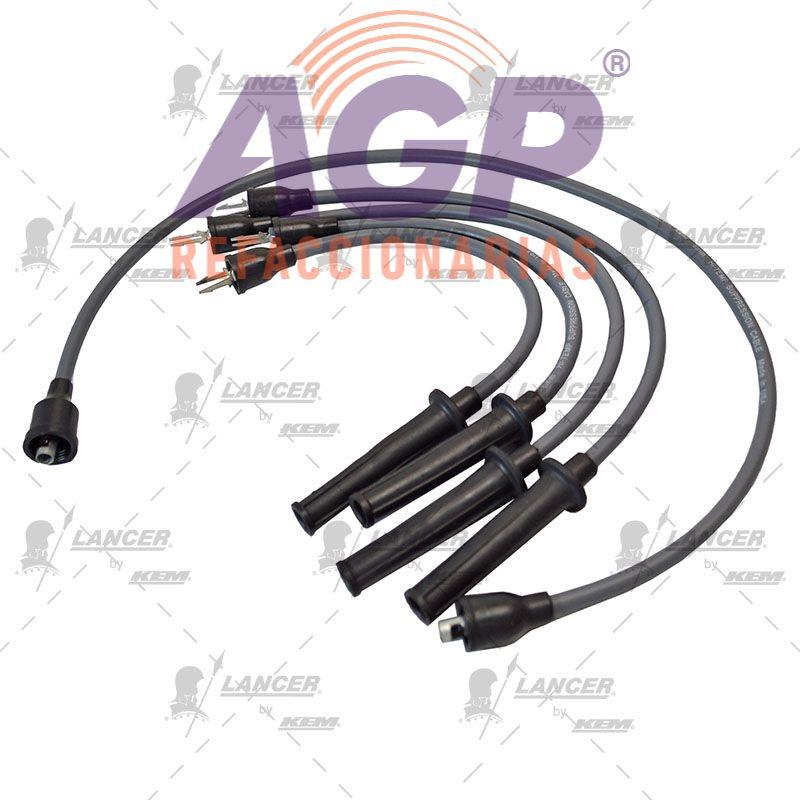 CABLES PARA BUJIAS CHRYSLER 4 CIL. 2.2,2.5LTS.DAKOTA1984-1989 - REFACCIONARIAS AGP