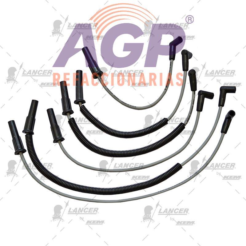 CABLES PARA BUJIAS CHRYSLER 6 CIL. 3.3, 3.8 LTS. GRAND VOYAGER, TOWN & COUNTRY 1996-2000