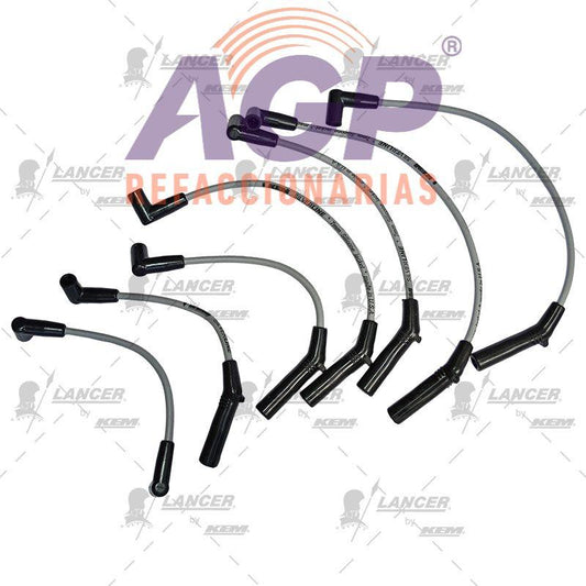 CABLES PARA BUJIAS  JEEP 6 CIL. 4.0 LTS. CHEROKEE