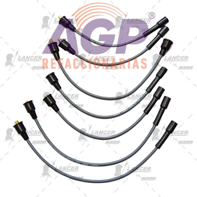 CABLES PARA BUJIAS  CHRYSLER 6 CIL. 225  DART