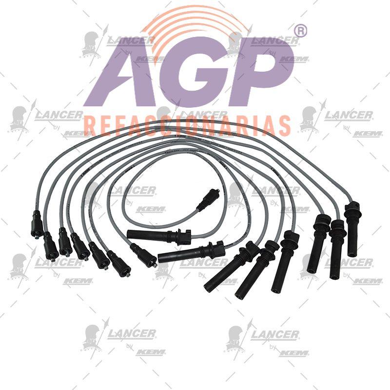 CABLES PARA BUJIAS  CHRYSLER 300C IMP. 5.7 LTS. 8 CIL. 2005 / DODGE MAGNUM IMP. 5.7 LTS. 8 CIL. 2005 / JEEP GRAND CHEROKEE SOHC 5.7 LTS. 8 CIL. 2005