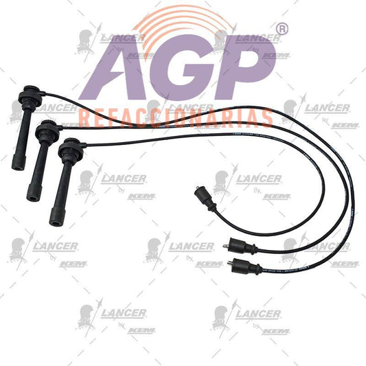 CABLES PARA BUJIAS  MITSUBISHI MONTERO SOHC 3.8 LTS. 6 CIL. 03-06