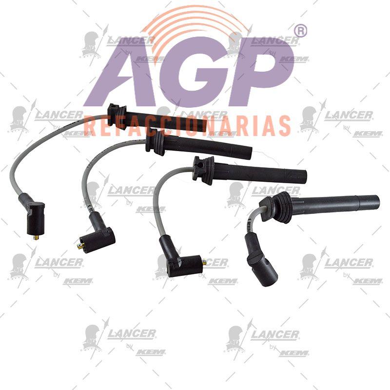 CABLES PARA BUJIAS  DODGE RAM 700 1.6 LTS. 4 CIL. 15-17 / FIAT PALIO 1.6 LTS. 4 CIL. 13-16.