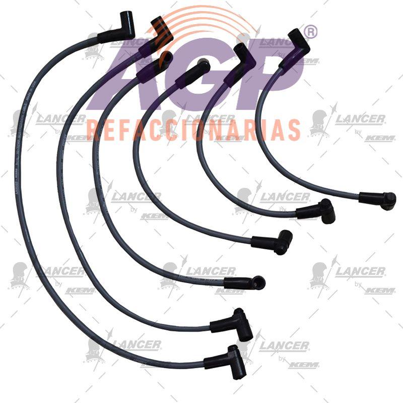 CABLES PARA BUJIAS  G.M. 6 CIL. MOTOR 230
