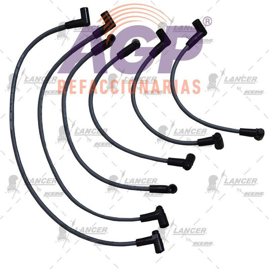 CABLES PARA BUJIAS  G.M. 6 CIL. MOTOR 230