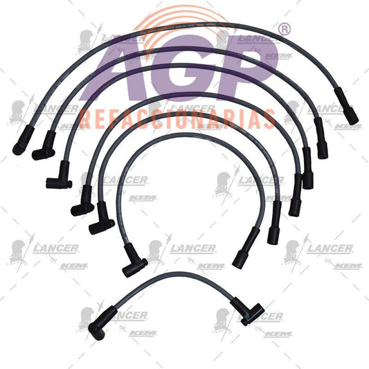 CABLES PARA BUJIAS  G.M. 6 CIL. 2.8