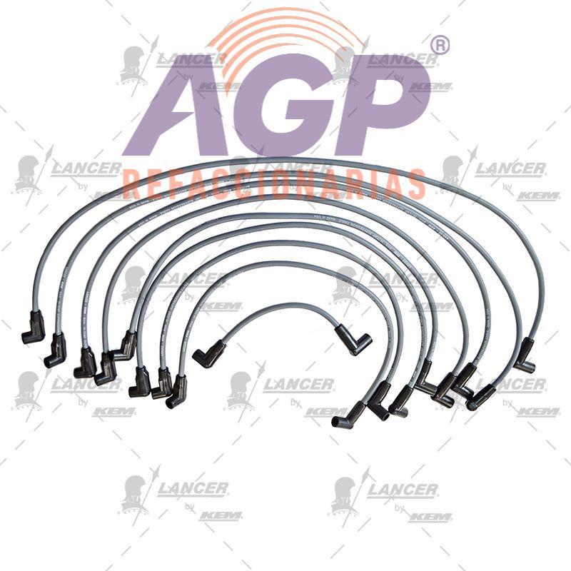 CABLES PARA BUJIAS  G.M. 8 CIL. 350 MICROBUS