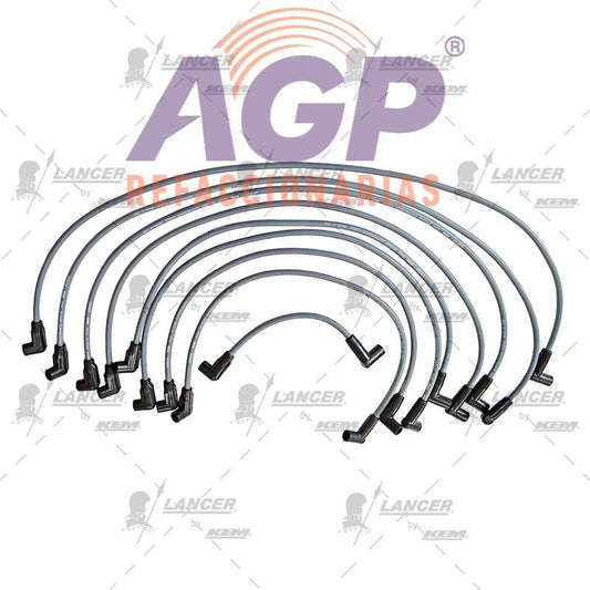 CABLES PARA BUJIAS  G.M. 8 CIL. 350 MICROBUS