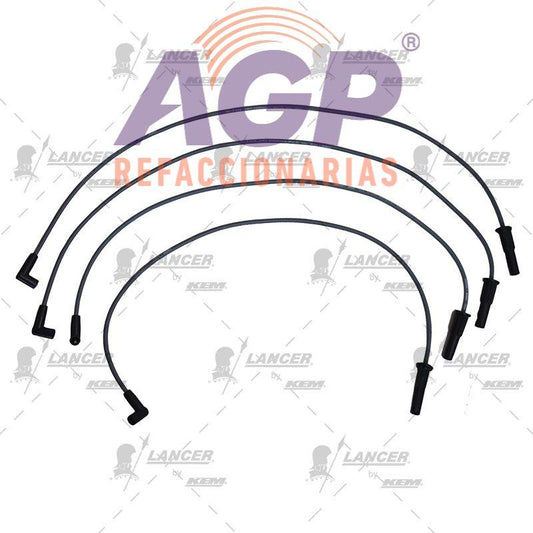 CABLES PARA BUJIAS  G.M. 4 CIL. 2.2 LTS. CAVALIER  1995-1997.
