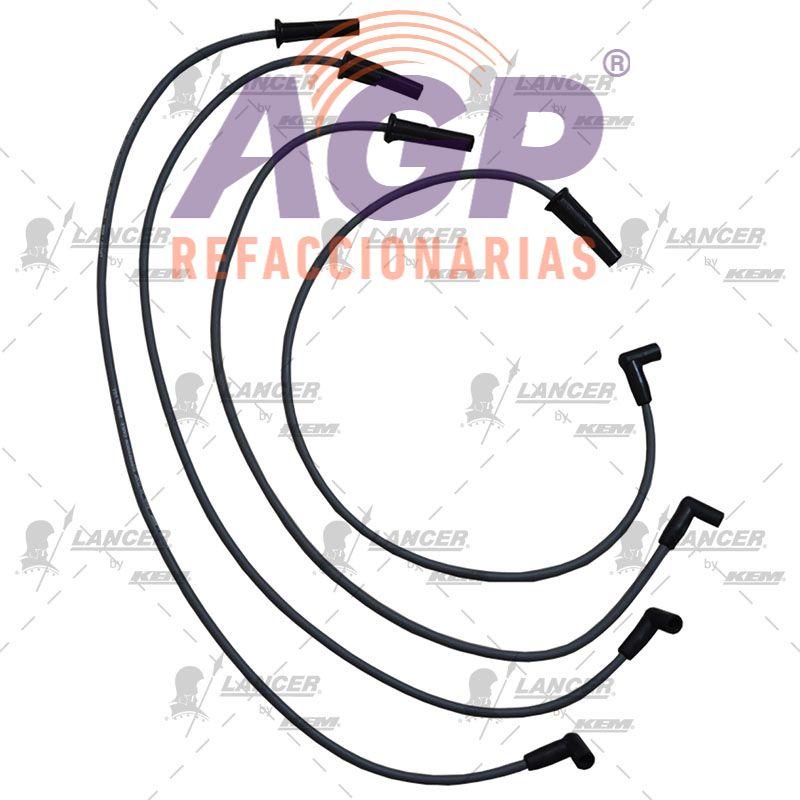 CABLES PARA BUJIAS G.M. 4 CIL. 2.2 LTS. CAVALIER  1995-1997.