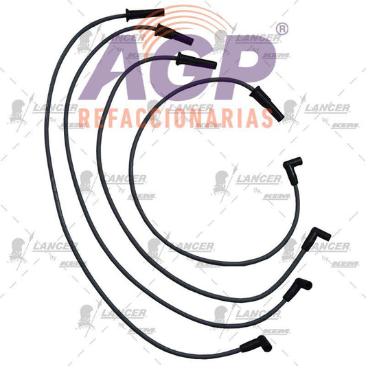 CABLES PARA BUJIAS G.M. 4 CIL. 2.2 LTS. CAVALIER  1995-1997.