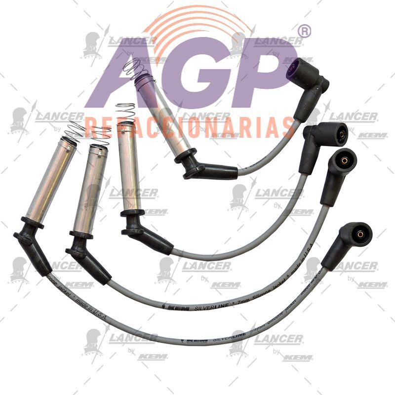 CABLES PARA BUJIAS  G.M. 4 CIL. 1.4 - REFACCIONARIAS AGP