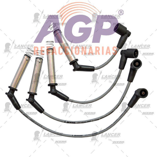CABLES PARA BUJIAS  G.M. 4 CIL. 1.4 - REFACCIONARIAS AGP