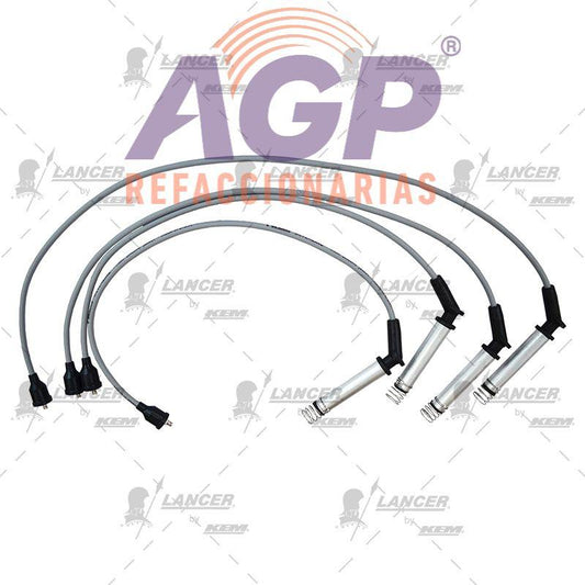 CABLES PARA BUJIAS  G.M. 4 CIL. 2.2 LTS PICK UP LUV 1999-2005