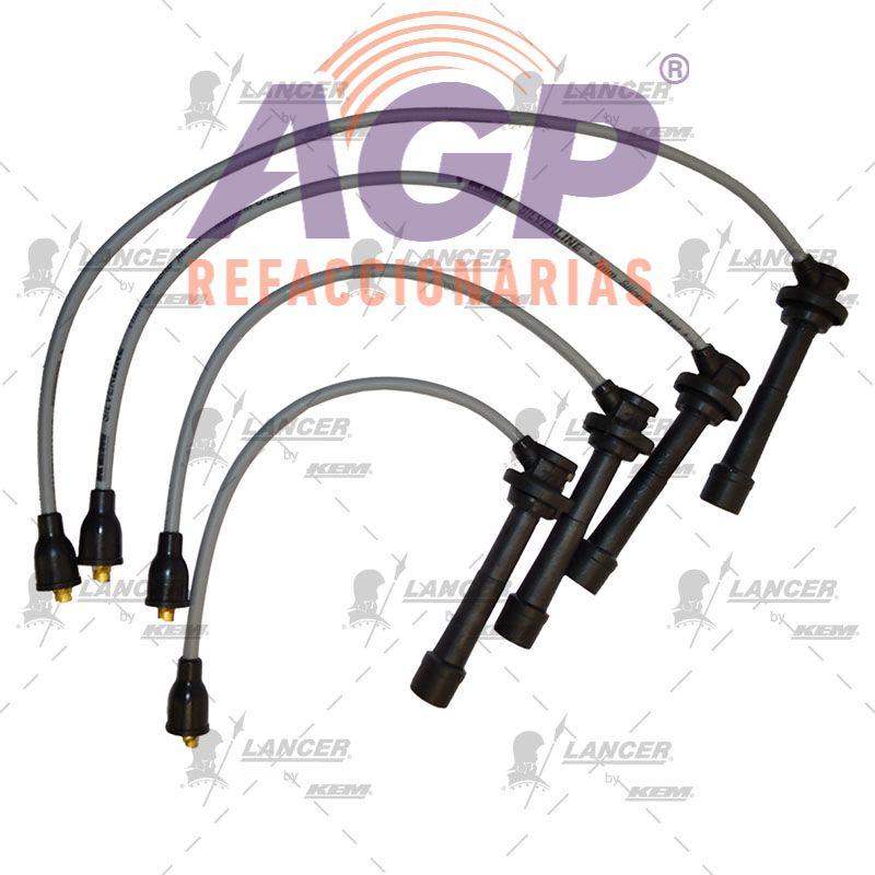 CABLES PARA BUJIAS  G.M. 4 CIL. 1.6 LTS. TRACKER 1996-1998