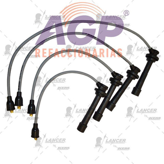 CABLES PARA BUJIAS  G.M. 4 CIL. 1.6 LTS. TRACKER 1996-1998