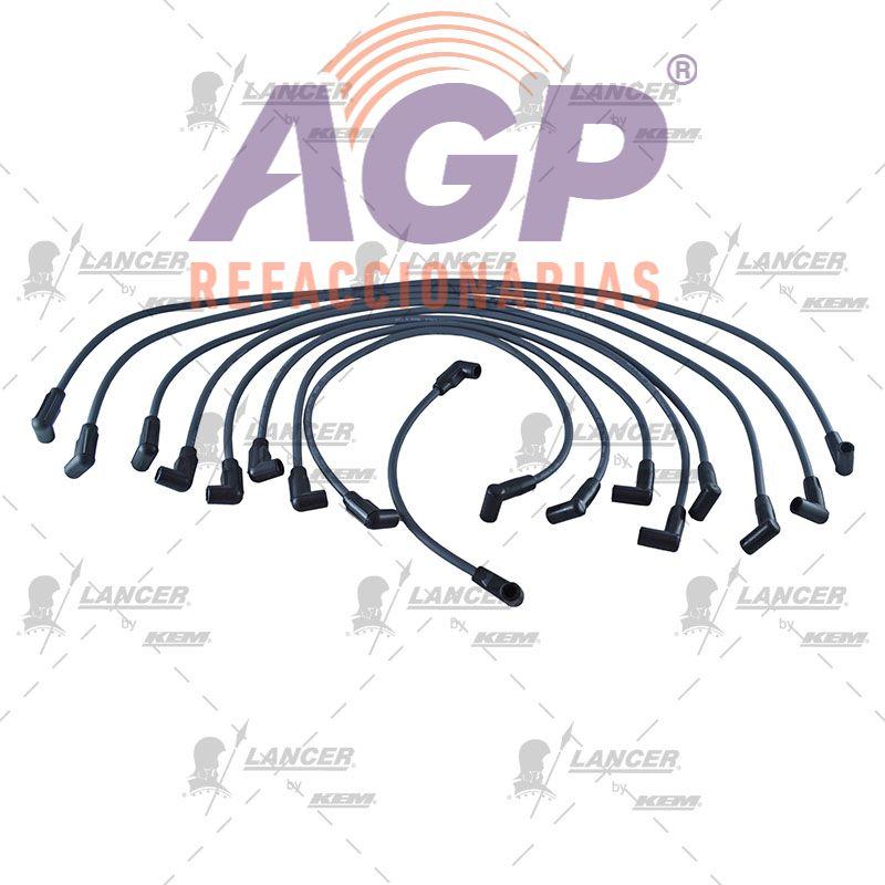 CABLES PARA BUJIAS  G.M. 8 CIL. GMC TRUCK JIMMY